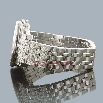 Joe Rodeo Watch With Diamond Band 3.50ct 2000 Men's 3 Joe Rodeo Watch With Diamond Band 3.50ct 2000 Men's - Image 3