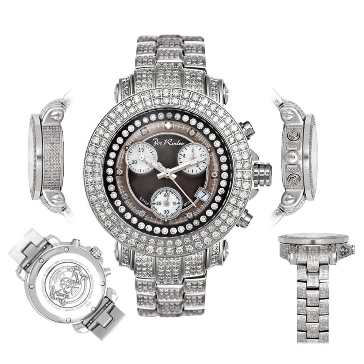 Joe Rodeo JoJo Women's Diamond Watch 10.00 Ct Rio 6 Joe Rodeo JoJo Women's Diamond Watch 10.00 Ct Rio - Image 6