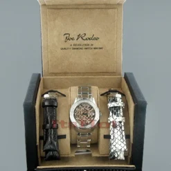 Joe Rodeo Jojo Zibra Ladies Diamond Watch 1.25ct Brown -PNZ Watches Shop joe rodeo jojo zibra ladies diamond watch 125ct brown p 9194box