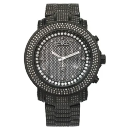 Joe Rodeo Junior Men's Diamond Watch 11.5ct Black