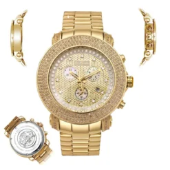 Joe Rodeo Junior Men's Diamond Watch 3.3ct Yellow Gold Plated -PNZ Watches Shop joe rodeo junior mens diamond watch 33ct yellow gold plated main2