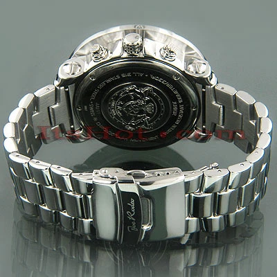 Hip Hop Oversized Joe Rodeo Junior Men's Diamond Watch 9ct 2 Hip Hop Oversized Joe Rodeo Junior Men's Diamond Watch 9ct - Image 2