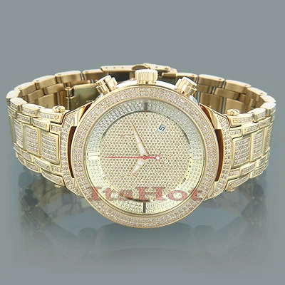 Joe Rodeo Master Diamond Watch 4.75ct Men's 2 Joe Rodeo Master Diamond Watch 4.75ct Men's - Image 2