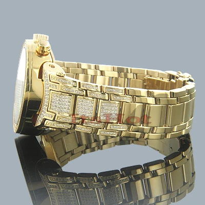 Joe Rodeo Master Diamond Watch 4.75ct Men's 3 Joe Rodeo Master Diamond Watch 4.75ct Men's - Image 3