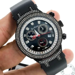 Joe Rodeo Master Men's Diamond Watch 2.20ct Black -PNZ Watches Shop joe rodeo master mens diamond watch 220ct black p 50017 bod3