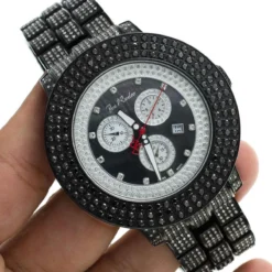 Joe Rodeo Men's Black Diamond Watch 17.00ct Pilot -PNZ Watches Shop joe rodeo mens black diamond watch 1700ct pilot p 38822 bod3