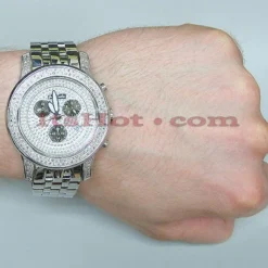 Joe Rodeo Men's Diamond Watch 1.50ct JoJo 2000 6 Joe Rodeo Men's Diamond Watch 1.50ct JoJo 2000 -PNZ Watches Shop joe rodeo mens diamond watch 150ct jojo 2000 p 9034bod