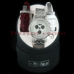 Joe Rodeo Men's Diamond Watch 1.50ct JoJo 2000 7 Joe Rodeo Men's Diamond Watch 1.50ct JoJo 2000 -PNZ Watches Shop joe rodeo mens diamond watch 150ct jojo 2000 p 9034box