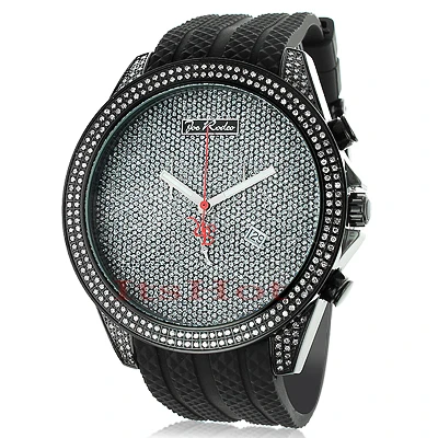 Joe Rodeo Men's Diamond Watch 2.25ct Black Empire 2 Joe Rodeo Men's Diamond Watch 2.25ct Black Empire - Image 2