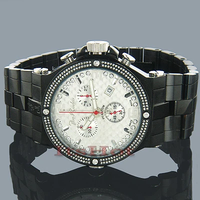 Joe Rodeo Men's Diamond Watch 2.25ct Phantom Black 2 Joe Rodeo Men's Diamond Watch 2.25ct Phantom Black - Image 2