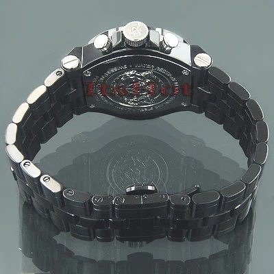 Joe Rodeo Men's Diamond Watch 2.25ct Phantom Black 3 Joe Rodeo Men's Diamond Watch 2.25ct Phantom Black - Image 3