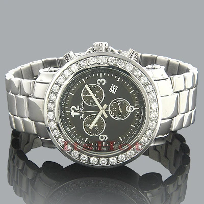Joe Rodeo Men's JoJo Diamond Watch Junior 7.00ct 1 Joe Rodeo Men's JoJo Diamond Watch Junior 7.00ct