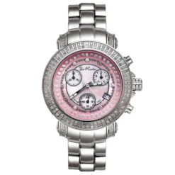 Joe Rodeo Rio Women's Diamond Watch 1.25ct Pink MOP