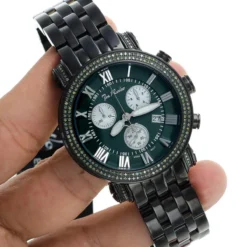 Joe Rodeo Green Diamonds Watch For Men 3.50t Classic -PNZ Watches Shop joe rodeo watches green diamonds watch 350ct classic p 35773 bod3
