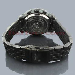 Joe Rodeo Green Diamonds Watch For Men 3.50t Classic -PNZ Watches Shop joe rodeo watches green diamonds watch 350ct classic p 35773back