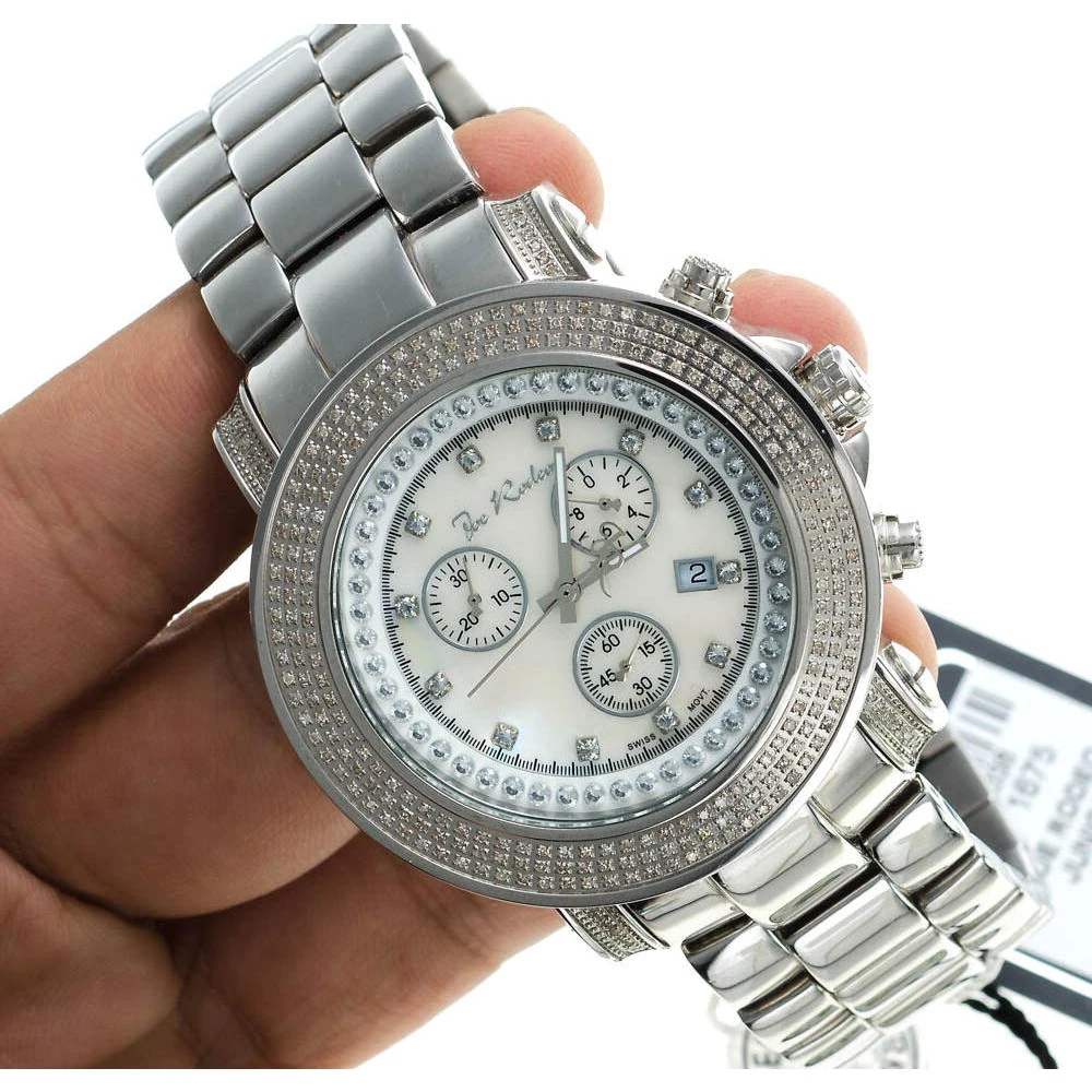 Large Men's Diamond Joe Rodeo Junior 2.5.ct JJU4 Watch 7 Large Men's Diamond Joe Rodeo Junior 2.5.ct JJU4 Watch - Image 7