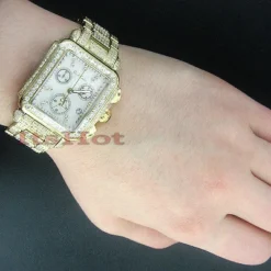 Joe Rodeo Madison Diamond Watch Yellow Gold Plated 10.25ct -PNZ Watches Shop joe rodeo watches madison diamond watch 1025ct p 8422bod