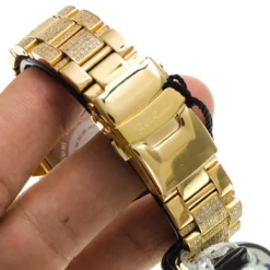 Joe Rodeo Madison Fully Paved Diamond Watch 12c -PNZ Watches Shop joe rodeo watches madison fully paved diamond watch 12c p 22603 back2