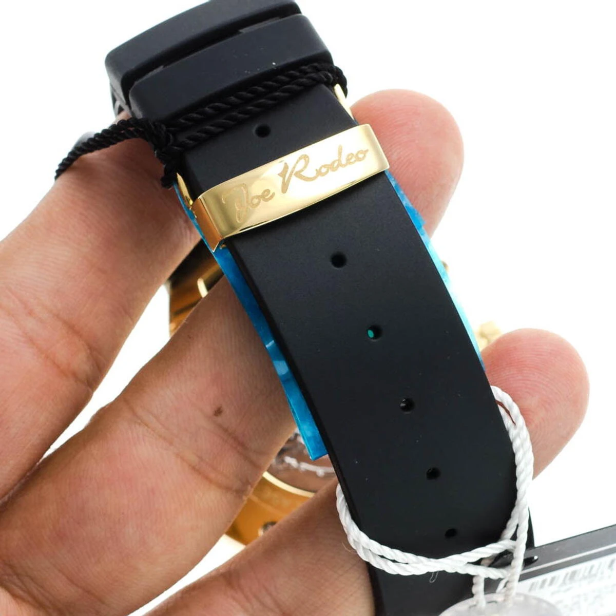 Joe Rodeo Master Men's Diamond Watch 2.20ct Yellow 9 Joe Rodeo Master Men's Diamond Watch 2.20ct Yellow - Image 9