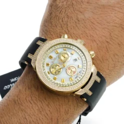 Joe Rodeo Master Men's Diamond Watch 2.20ct Yellow 15 Joe Rodeo Master Men's Diamond Watch 2.20ct Yellow -PNZ Watches Shop joe rodeo watches master mens diamond watch 220ct yellow p 50016 bod2