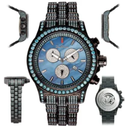 Joe Rodeo Men's Blue Diamond Watch Pilot 27.70 -PNZ Watches Shop joe rodeo watches mens blue diamond watch pilot 2770 p 8488 main2
