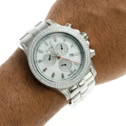 Stainless Steel Joe Rodeo Men's 7 Carat Diamond Master Pilot Watch 15 Stainless Steel Joe Rodeo Men's 7 Carat Diamond Master Pilot Watch -PNZ Watches Shop joe rodeo watches mens diamond watch master pilot 7ct p 35645 bod2