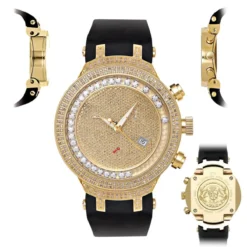 Joe Rodeo Men's JoJo Master Diamond Watch 2.20ct -PNZ Watches Shop joe rodeo watches mens jojo master diamond watch 220ct p 8283 main2
