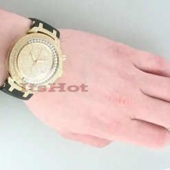 Joe Rodeo Men's JoJo Master Diamond Watch 2.20ct -PNZ Watches Shop joe rodeo watches mens jojo master diamond watch 220ct p 8283bod