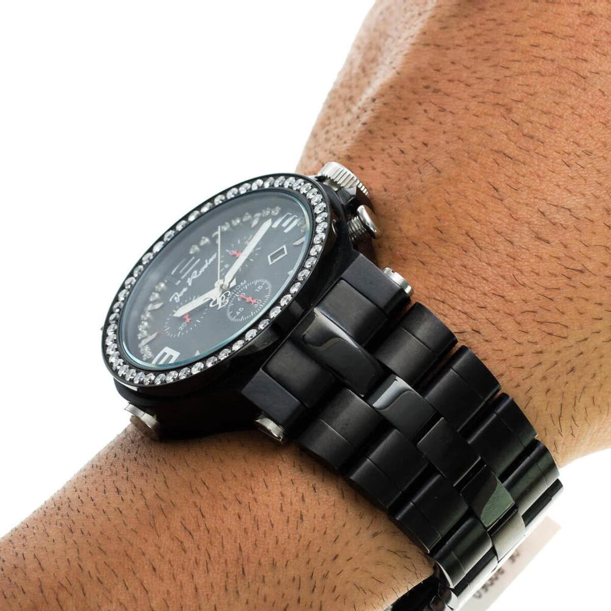 Joe Rodeo Phantom Men's Diamond Watch 3.25ct 10 Joe Rodeo Phantom Men's Diamond Watch 3.25ct - Image 10