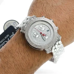 JOJO Diamond Bezel Joe Rodeo Watch - Classic 3.50ct -PNZ Watches Shop jojo diamond bezel joe rodeo watch classic 350ct p 8544 bod2