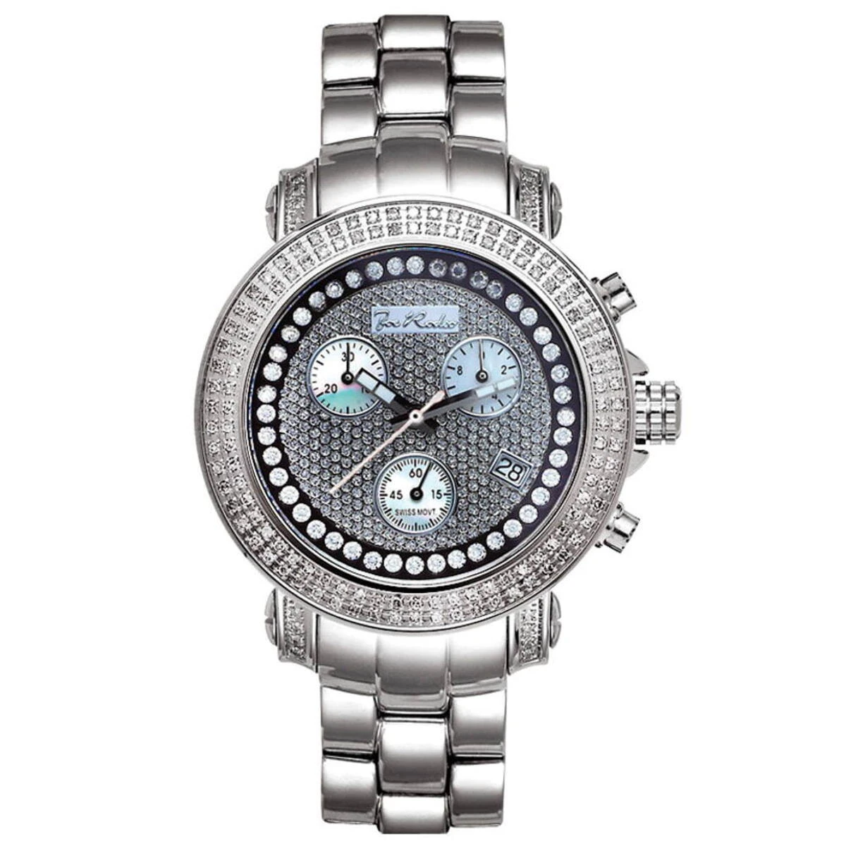 JoJo Diamond Ladies Watch 1.25ct Silver Joe Rodeo 1 JoJo Diamond Ladies Watch 1.25ct Silver Joe Rodeo
