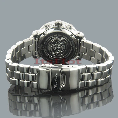 JoJo Diamond Ladies Watch 1.25ct Silver Joe Rodeo 3 JoJo Diamond Ladies Watch 1.25ct Silver Joe Rodeo - Image 3