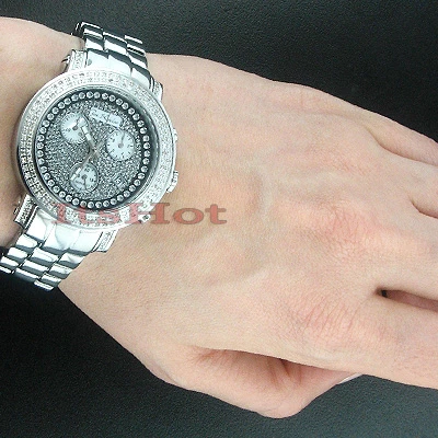 JoJo Diamond Ladies Watch 1.25ct Silver Joe Rodeo 4 JoJo Diamond Ladies Watch 1.25ct Silver Joe Rodeo - Image 4