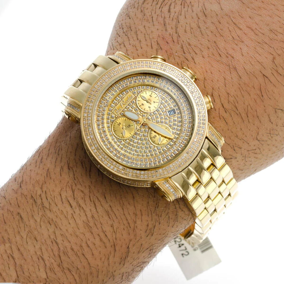 JoJo Diamond Watch Joe Rodeo 3.50ct Yellow Gold 7 JoJo Diamond Watch Joe Rodeo 3.50ct Yellow Gold - Image 7
