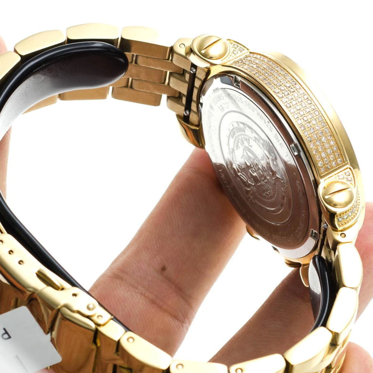 JoJo Diamond Watch Joe Rodeo 3.50ct Yellow Gold 11 JoJo Diamond Watch Joe Rodeo 3.50ct Yellow Gold - Image 11