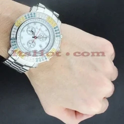 JoJo Joe Rodeo Blue Yellow Diamond Watch 4.30ct Junior -PNZ Watches Shop jojo joe rodeo blue yellow diamond watch 430ct junior p 8707bod