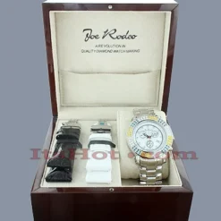 JoJo Joe Rodeo Blue Yellow Diamond Watch 4.30ct Junior -PNZ Watches Shop jojo joe rodeo blue yellow diamond watch 430ct junior p 8707box