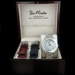 JoJo Joe Rodeo Junior Diamond Watch 19.75ct White -PNZ Watches Shop jojo joe rodeo junior diamond watch 1975ct white p 8986box