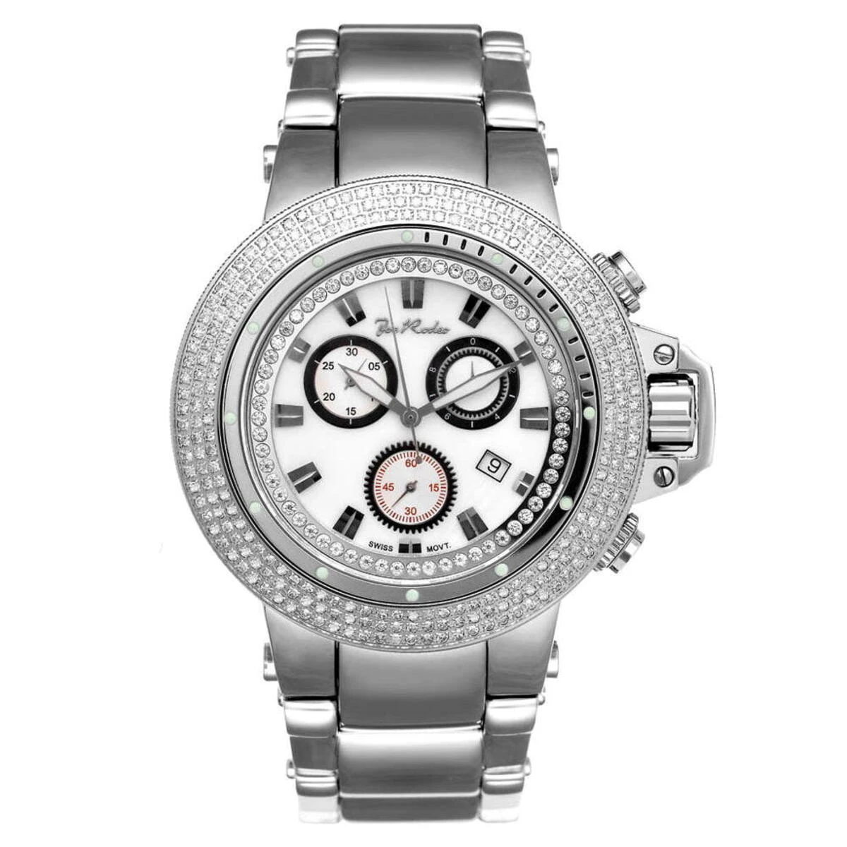 JoJo Joe Rodeo Razor Men's Diamond Watch 4.00ct 1 JoJo Joe Rodeo Razor Men's Diamond Watch 4.00ct
