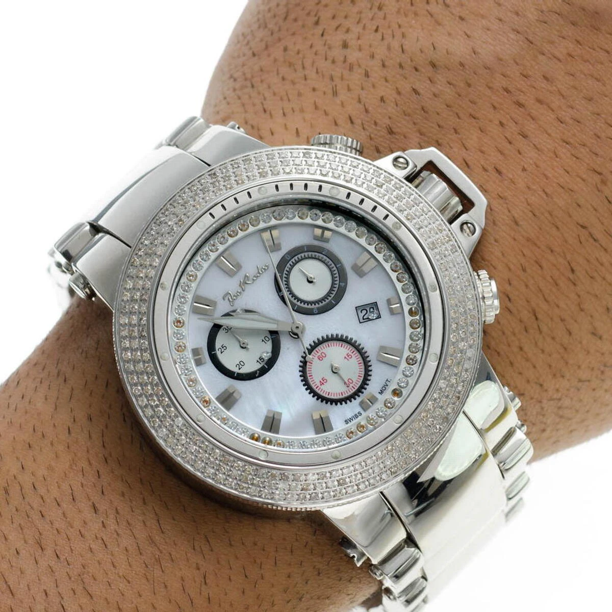 JoJo Joe Rodeo Razor Men's Diamond Watch 4.00ct 7 JoJo Joe Rodeo Razor Men's Diamond Watch 4.00ct - Image 7