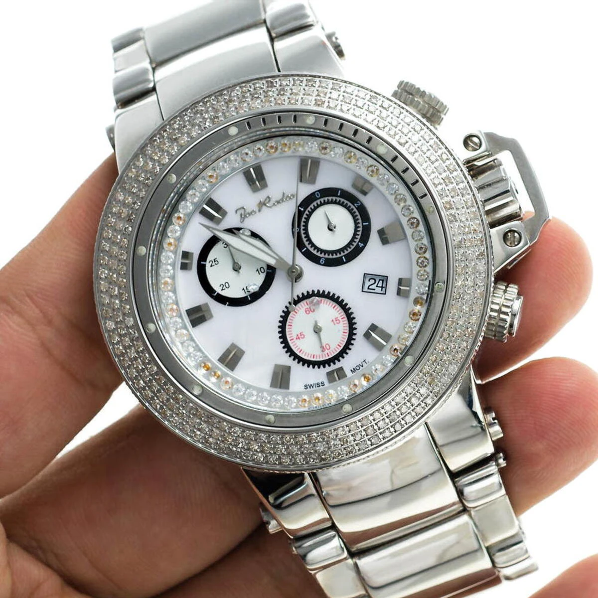 JoJo Joe Rodeo Razor Men's Diamond Watch 4.00ct 8 JoJo Joe Rodeo Razor Men's Diamond Watch 4.00ct - Image 8