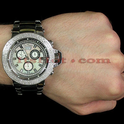 JoJo Joe Rodeo Razor Men's Diamond Watch 4.00ct 4 JoJo Joe Rodeo Razor Men's Diamond Watch 4.00ct - Image 4