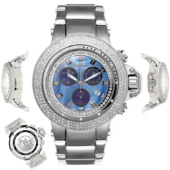 JoJo Joe Rodeo Razor Men's Diamond Watch 4ct Blue -PNZ Watches Shop jojo joe rodeo razor mens diamond watch 4ct blue p 8979 main2