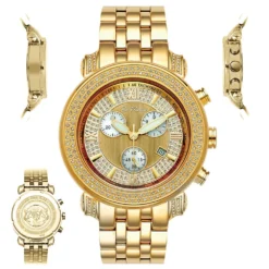 Joe Rodeo Tyler Diamond Watch 2.00ct Yellow Gold -PNZ Watches Shop jojo joe rodeo tyler diamond watch 200ct yellow gold p 8575 main2