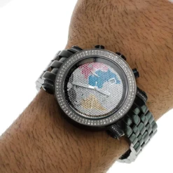 JoJo Joe Rodeo Watch - Classic World Map 1.75ct Black -PNZ Watches Shop jojo joe rodeo watch classic world map 175ct black p 9028 bod2