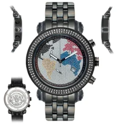 JoJo Joe Rodeo Watch - Tyler World Map, 2.00 Ctw. Black 14 JoJo Joe Rodeo Watch - Tyler World Map, 2.00 Ctw. Black -PNZ Watches Shop jojo joe rodeo watch tyler world map 200 ctw black p 7243 main2