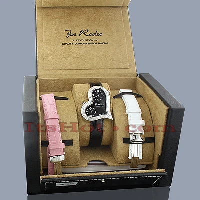 JoJo Ladys Diamond Joe Rodeo Heart Watch 1.4ct Sahara 5 JoJo Ladys Diamond Joe Rodeo Heart Watch 1.4ct Sahara - Image 5