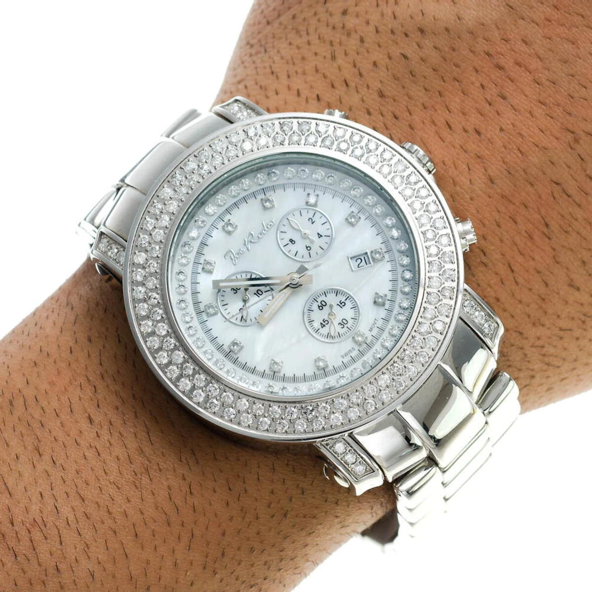 JoJo Watch Joe Rodeo Junior Diamond Watch 4.75ct 7 JoJo Watch Joe Rodeo Junior Diamond Watch 4.75ct - Image 7
