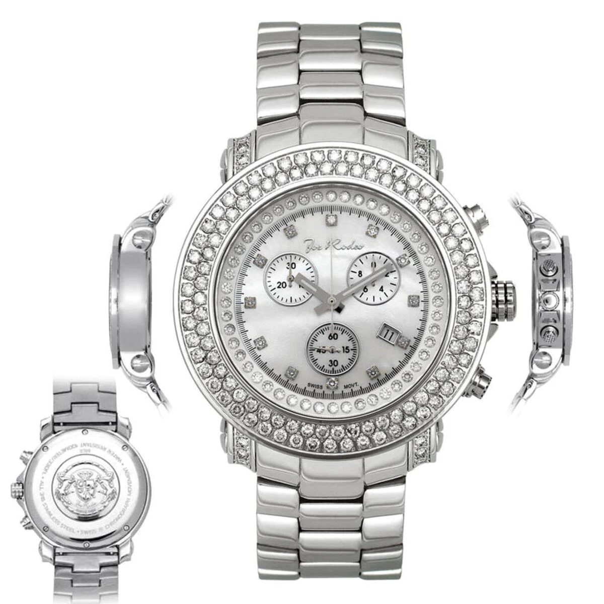 JoJo Watch Joe Rodeo Junior Diamond Watch 4.75ct 6 JoJo Watch Joe Rodeo Junior Diamond Watch 4.75ct - Image 6