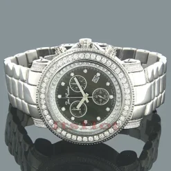 JoJo Joe Rodeo Junior Black Dial Diamond Watch 3.75ct
